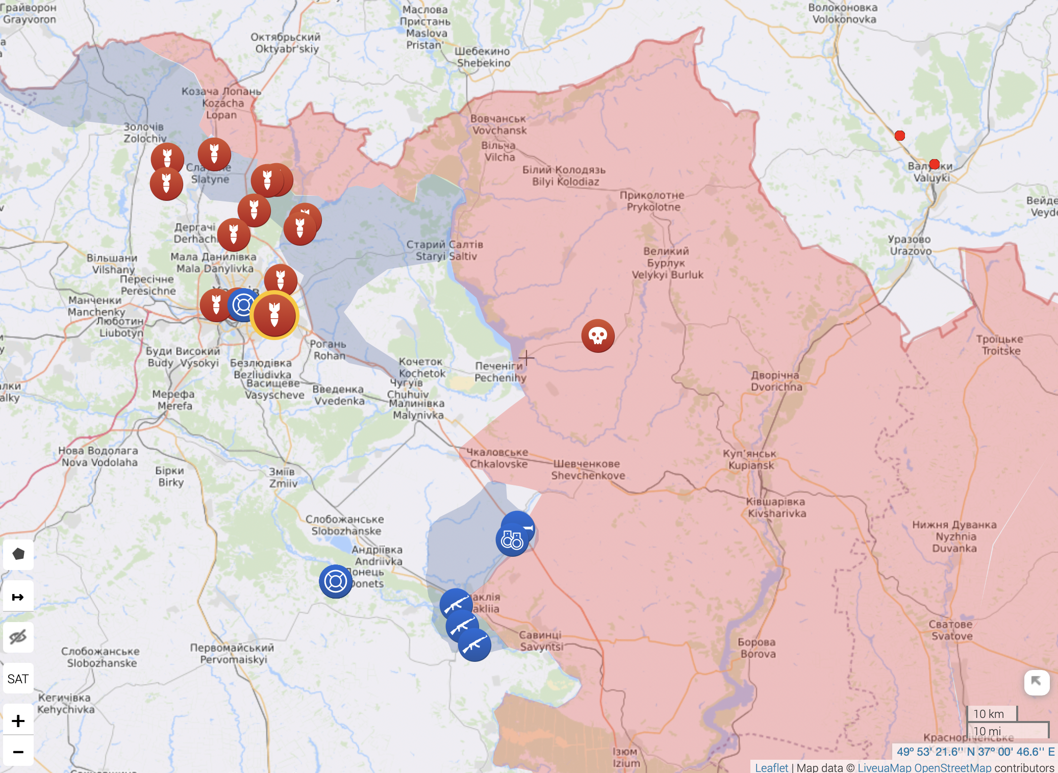 Map of the war in Ukraine on September 8: what is the situation on the fronts